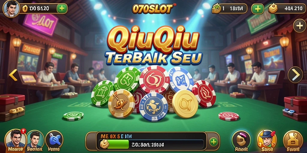Screenshot gameplay QiuQiu di 070SLOT yang mengasyikkan