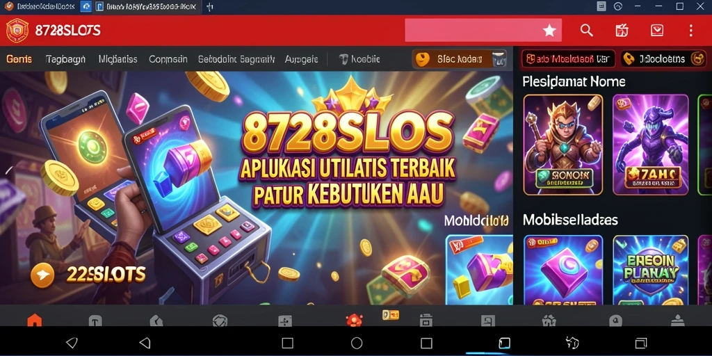 Screenshot 8728SLOTS menampilkan antarmuka intuitif dan fitur hebat untuk produktivitas.