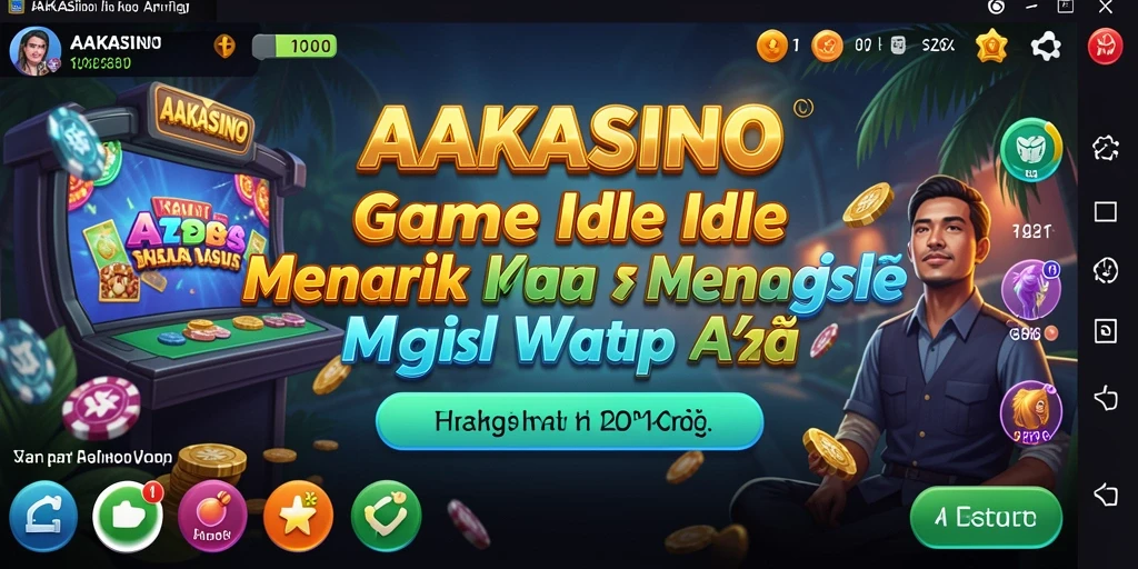 Tampilan menarik dari gameplay AAKASINO yang membuat pemain terhibur.