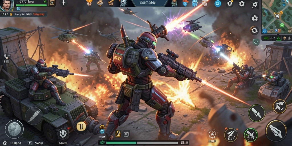 Tampilan gameplay seru dan intens dalam GT777.