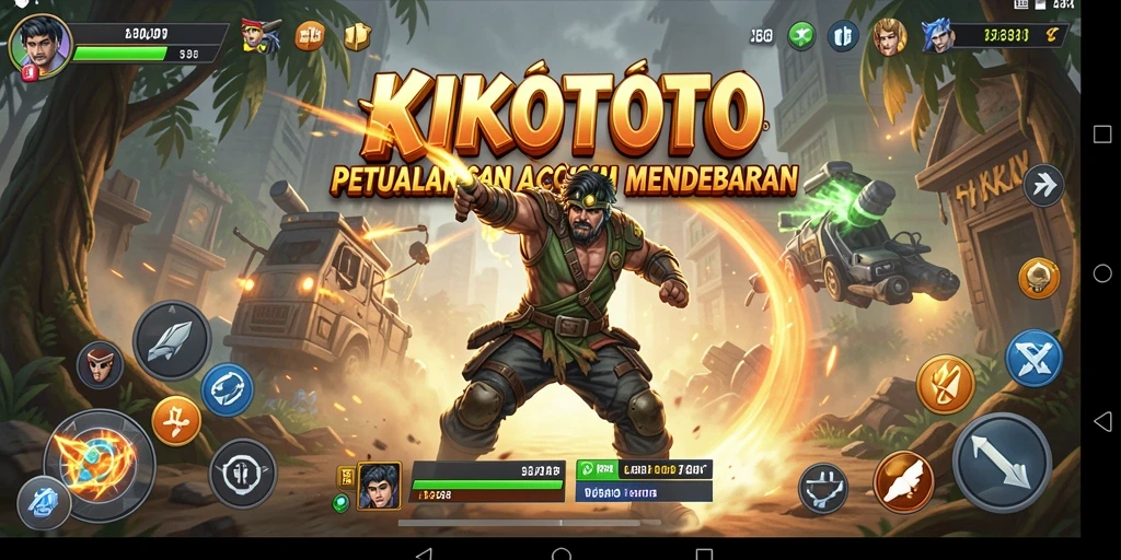 Gameplay KIKOTOTO yang mendebarkan dan penuh aksi.
