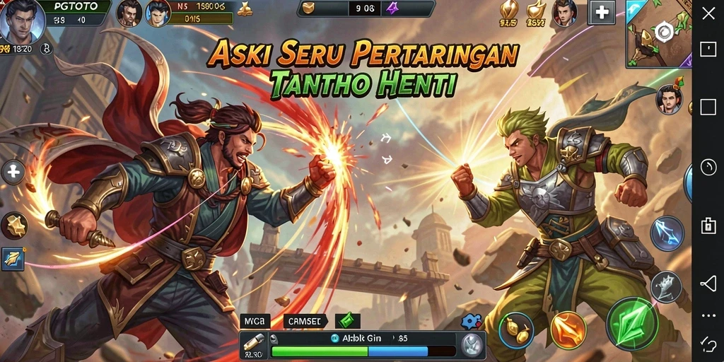 Tampilan gameplay PGTOTO yang seru dan mendebarkan.