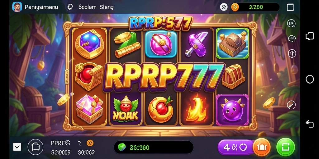 Gameplay menarik RPRP777 dengan tema Slot yang seru.