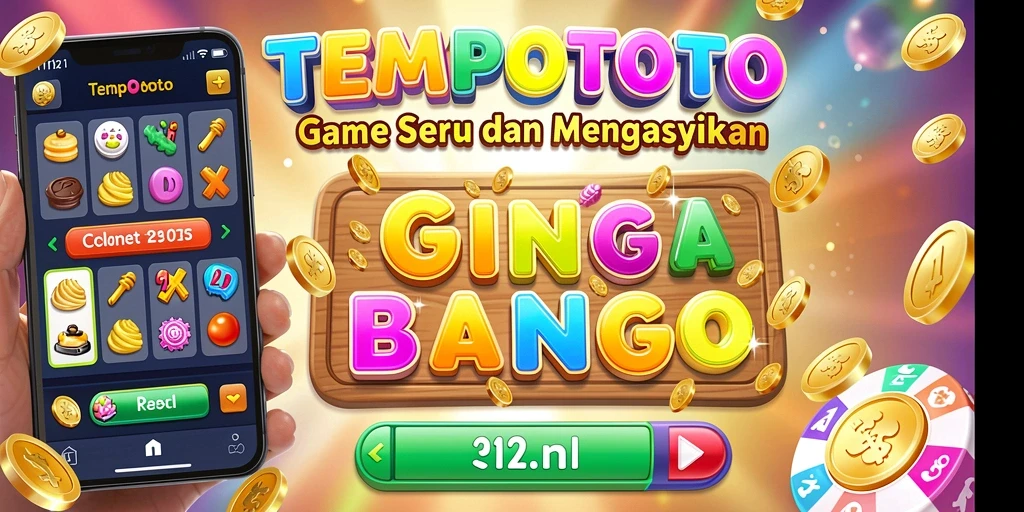 Tampilan gameplay seru dari TEMPOTOTO Bingo.