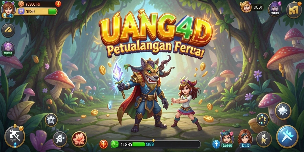 Screenshot gameplay UANG4D menampilkan aksi petualangan seru.