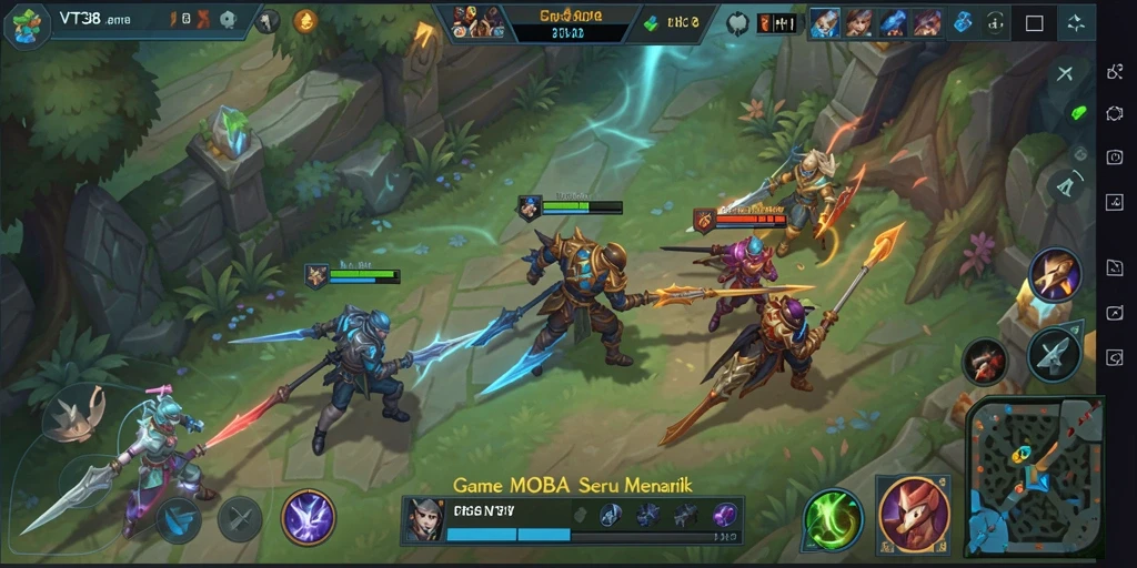Gameplay seru dan strategi mendebarkan di VT38.