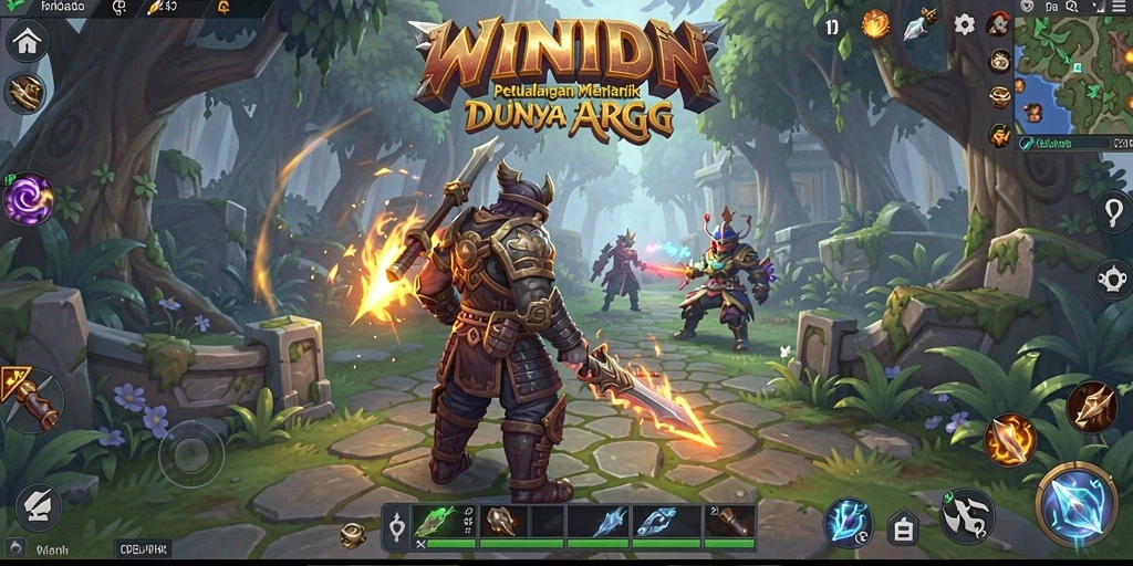 Screenshot gameplay <strong>WINIDN</strong> menampilkan aksi seru di dunia ARPG.